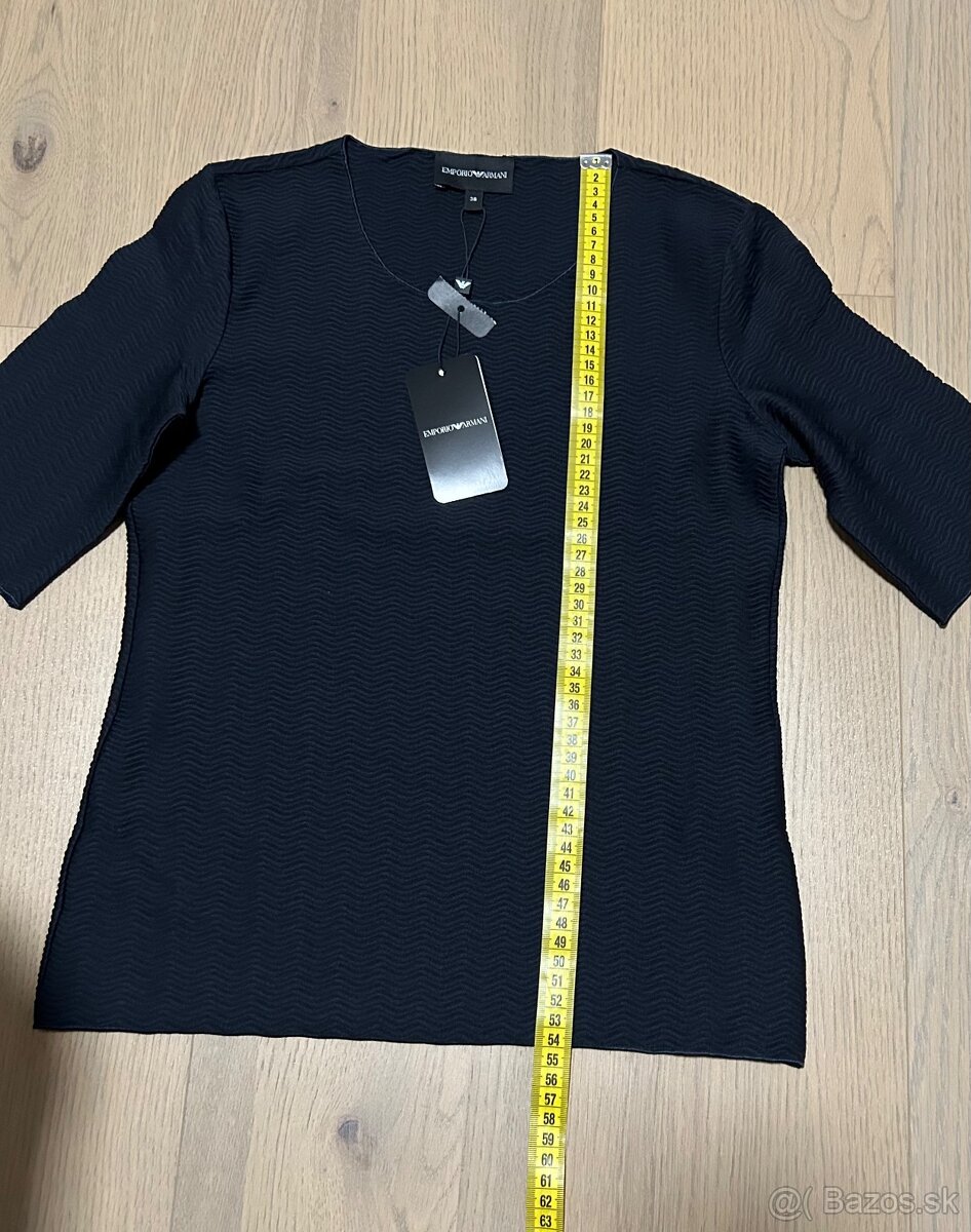 Emporio Armani tricko IT38 / naša 34 modré - 5