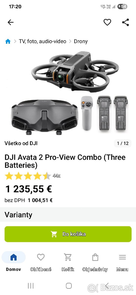 Dron dji avata 2 combo ako na obrázku? - 5