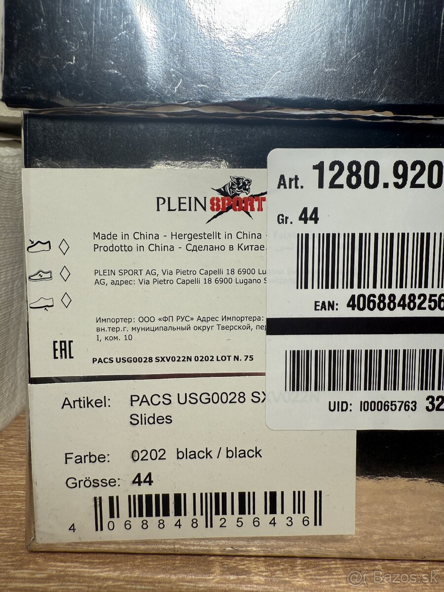 Šľapky Plein Sport - 5