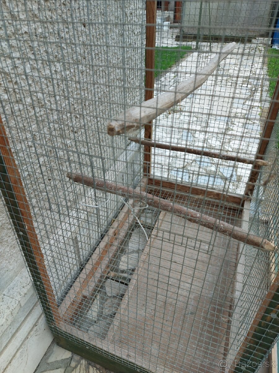 Predám klietku pre papagajov - 5