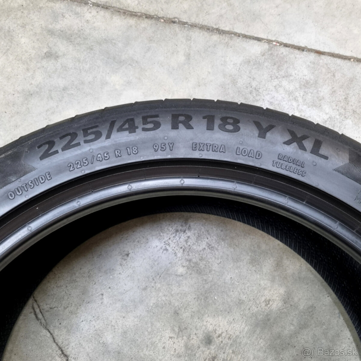 Letné pneumatiky 225/45 R18 CONTINENTAL - 5
