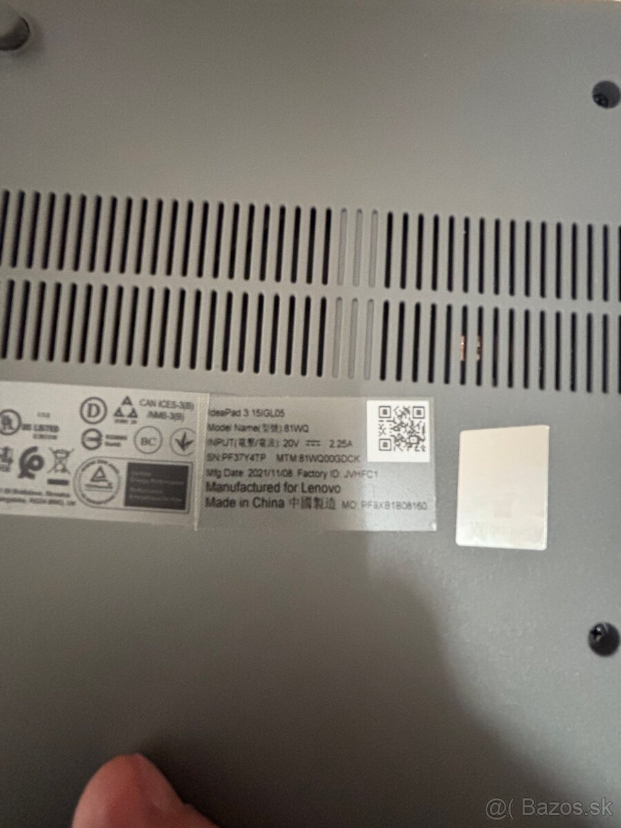 Lenovo IdeaPad3 15GL05 - 5