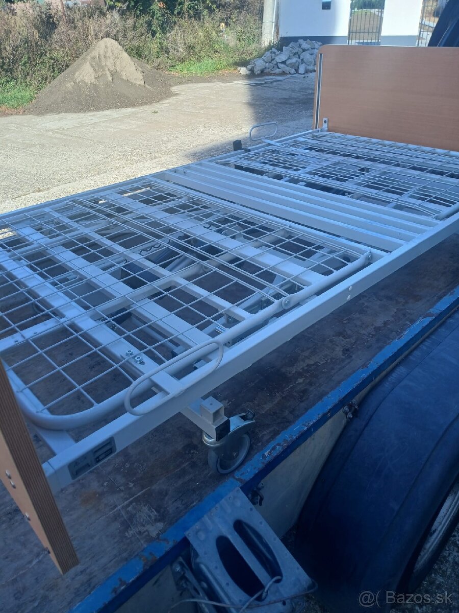 Elektrická zdravotná polohovacia nadrozmerna posteľ - 5