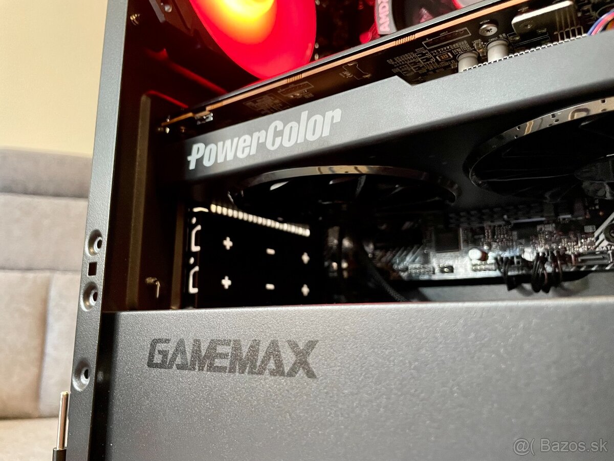 Herný PC - R5 5500,RX 5700 XT 8GB,16GB RAM,512GB NVMe - 5