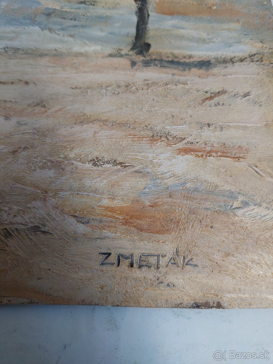 Malba na kartone zn.Zmetak - 5