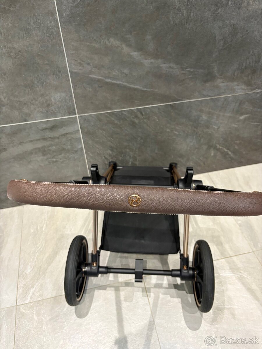 Cybex priam 4.0 podvozok rosegold - 5