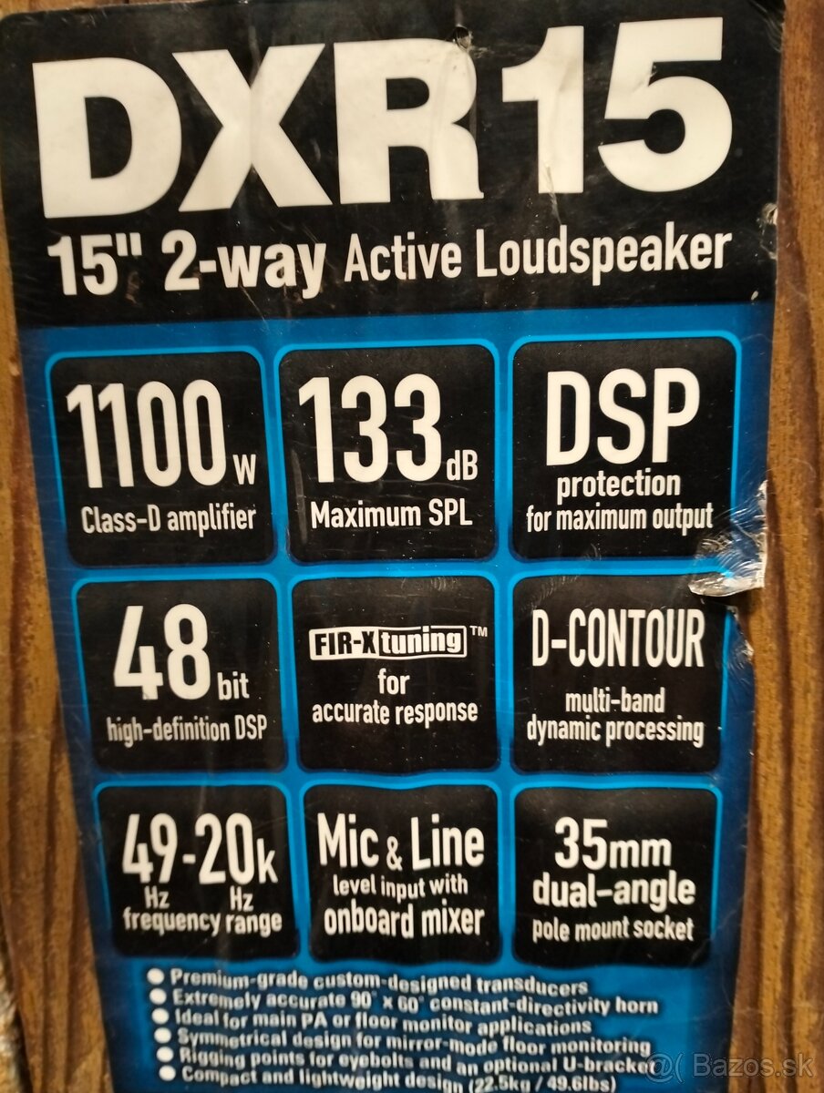 Predám box Yamaha DXR15 - 5