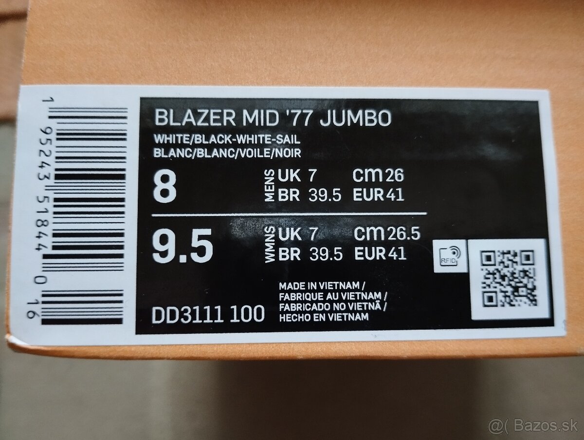 Predám tenisky NIKE JUMBO - 5