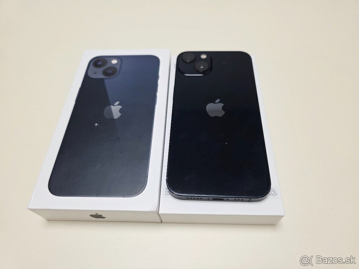 APPLE IPHONE 13 128GB MIDNIGHT,BATERKA 100% - 5