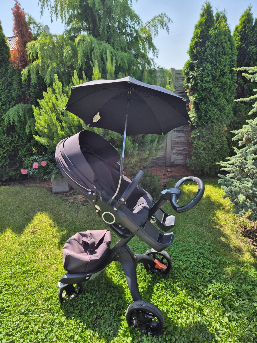kočík STOKKE XPLORY black (podvozok/vanička/športová časť) - 5