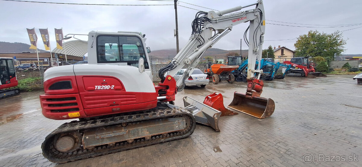 TAKEUCHI TB290-2V DIESEL - 2x lomený výložník - 5