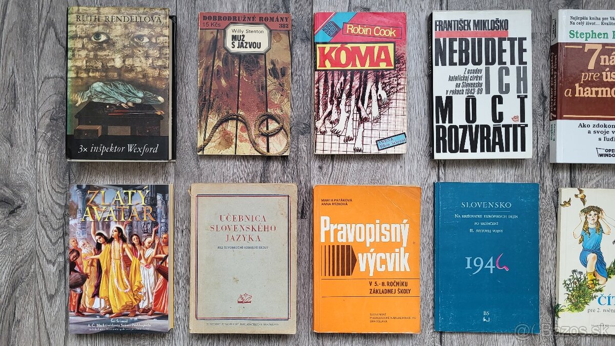 Knihy, všetko za 10 EUR. - 5