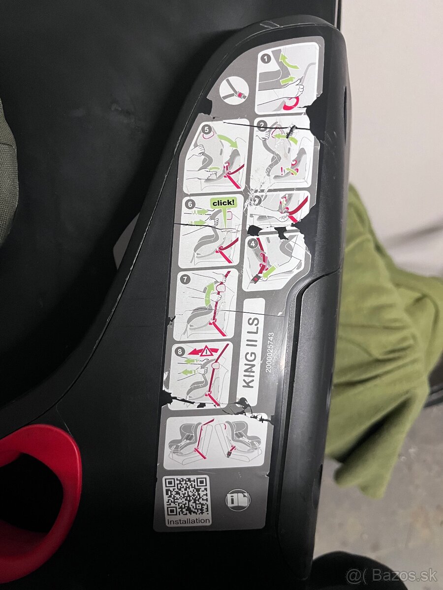 Autosedacka Britax Romer King 2 - 5