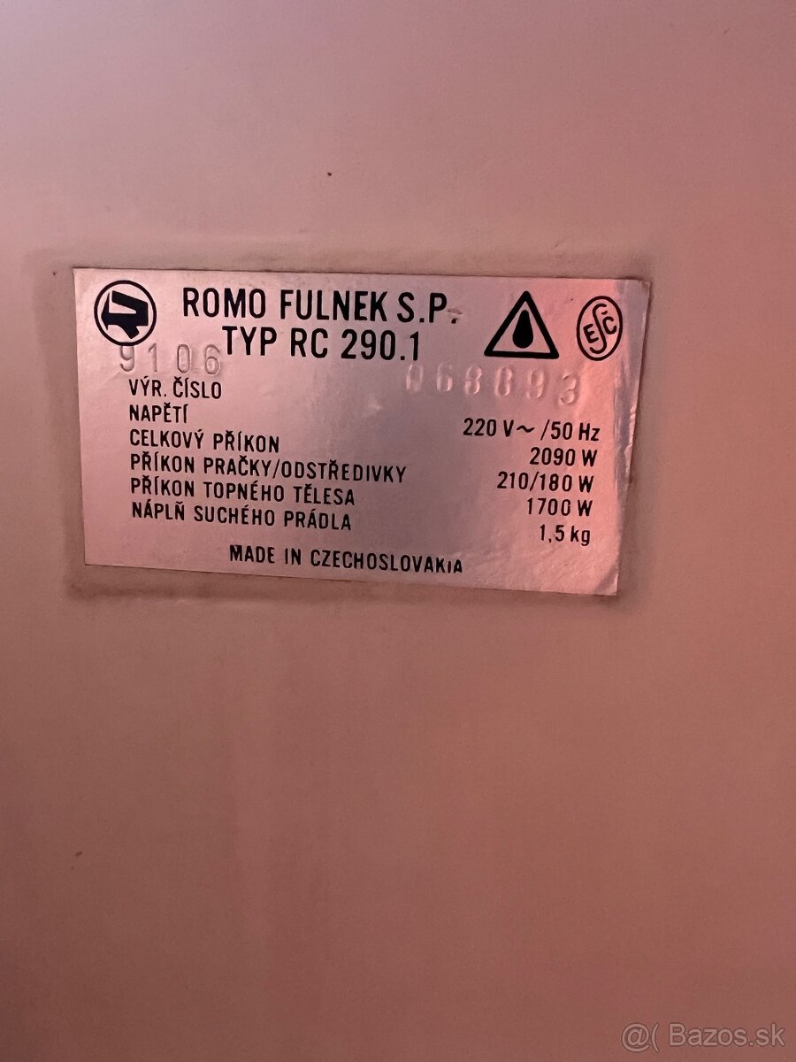 ROMO Kombi práčka - 5