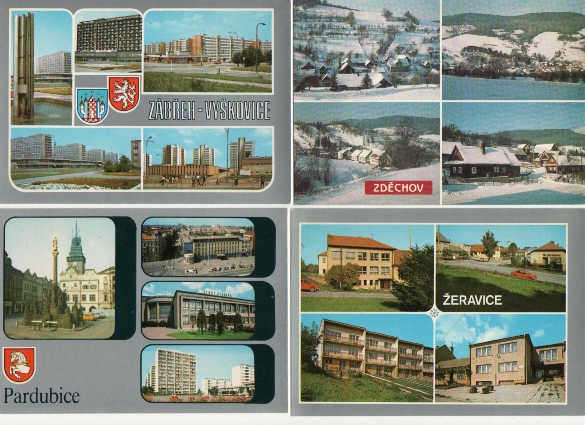 Pohľadnice Slovensko,Česká republika a Morava - 5