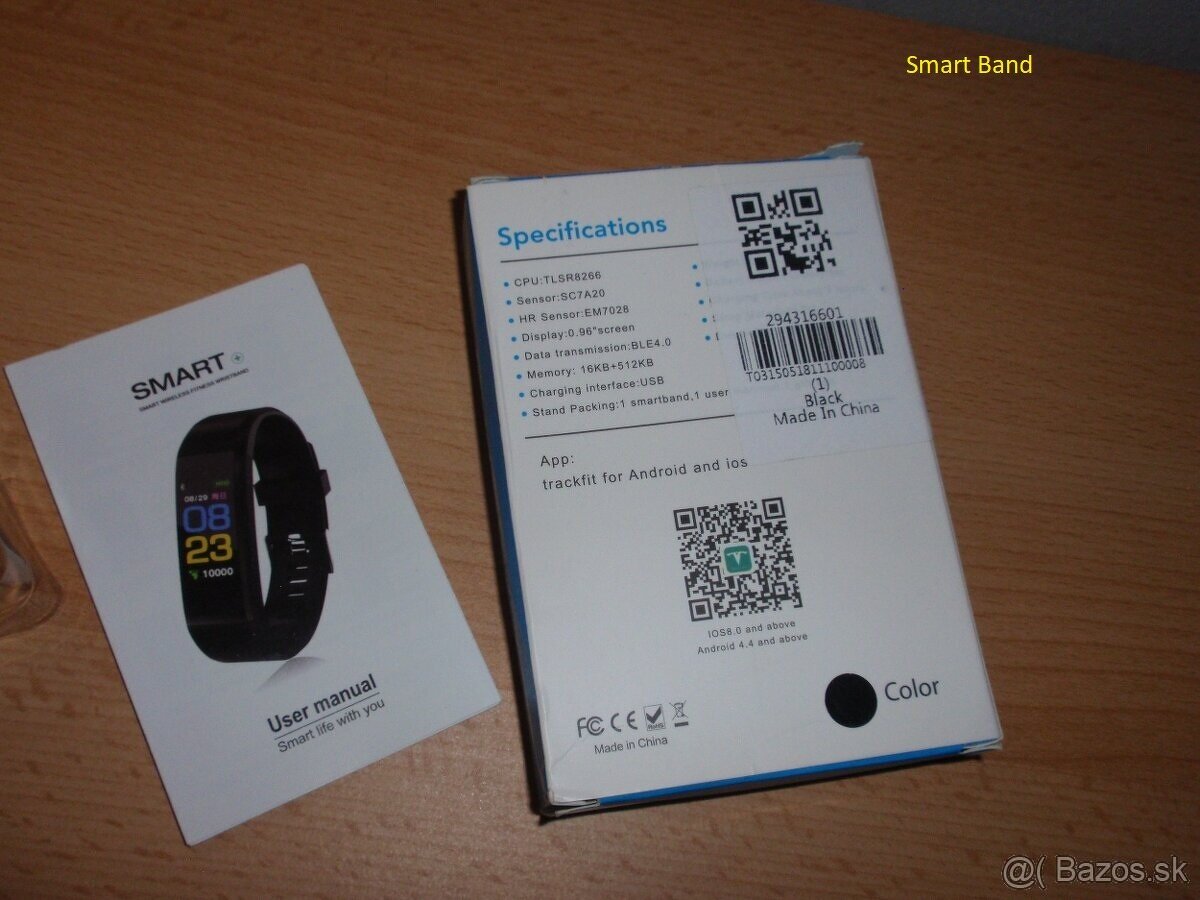 Smart hodinky DT36 / naramok Davidoff / Smart band - 5