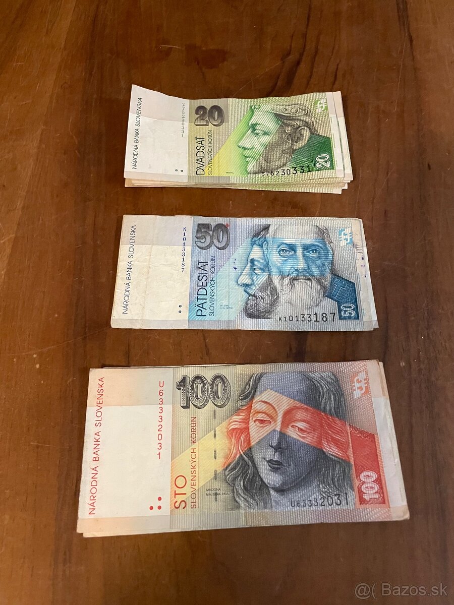 stare Slovenské bankovky - 5