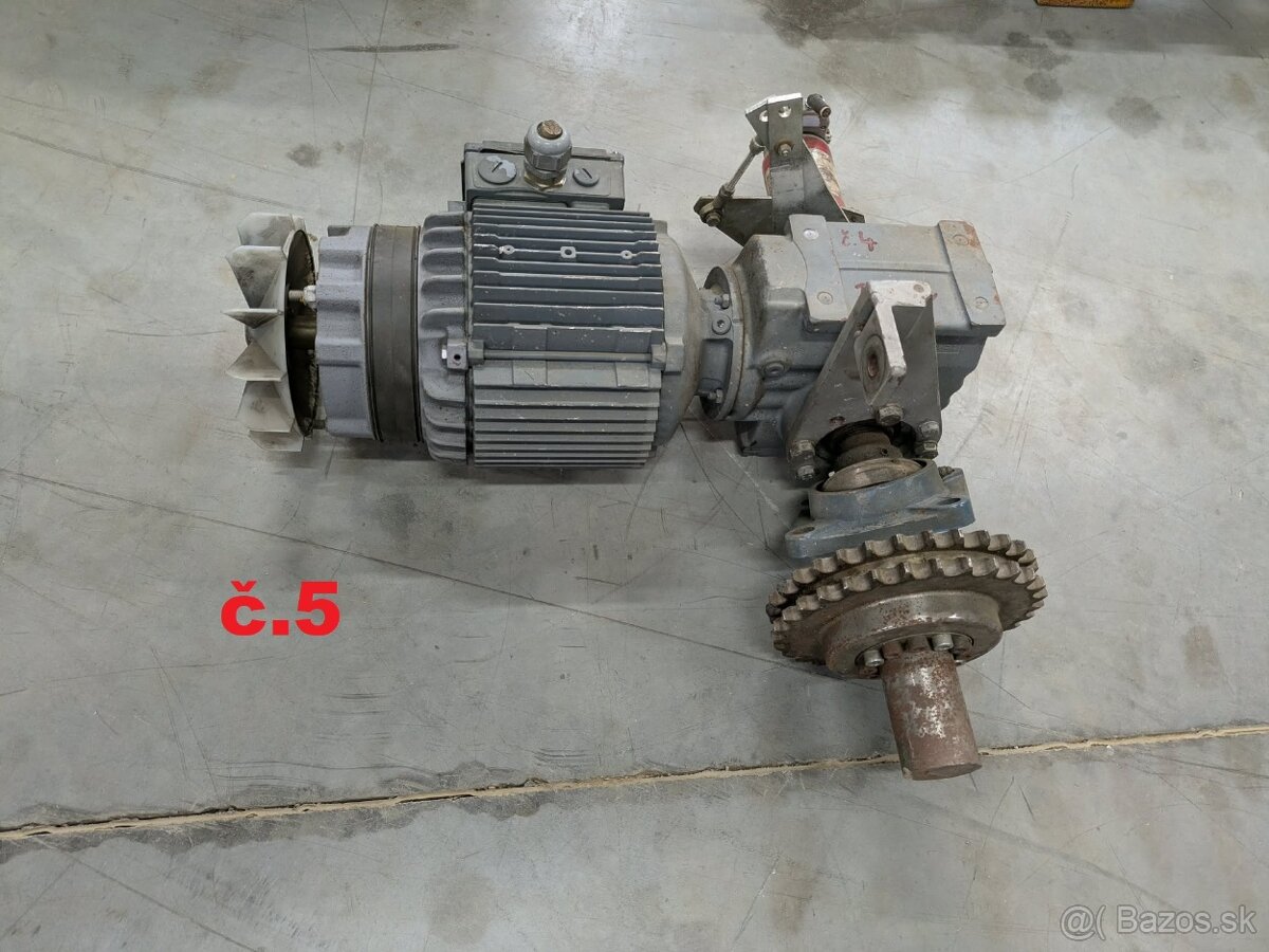 Elektromotory s prevodovkou SEW 2x - 5