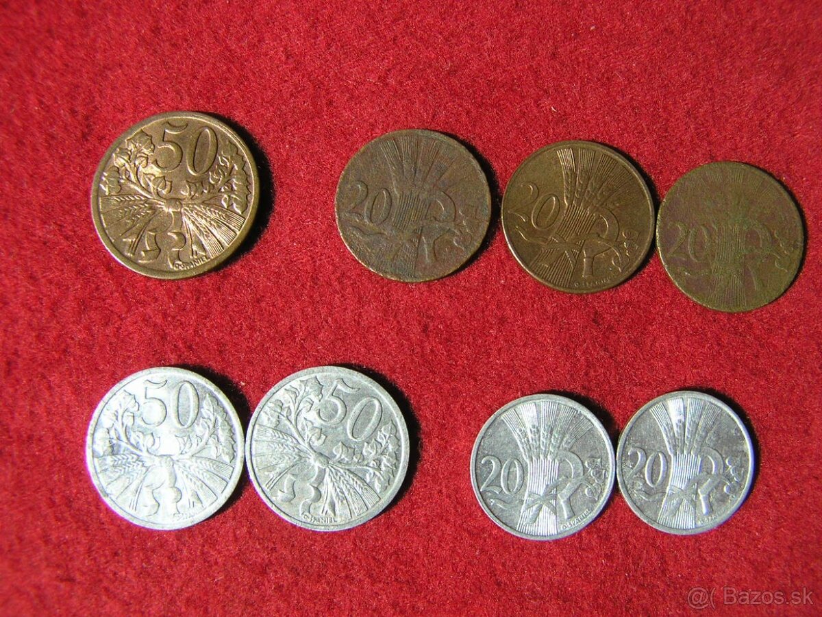 ČESKOSLOVENSKÉ MINCE :1946-1960 - 5