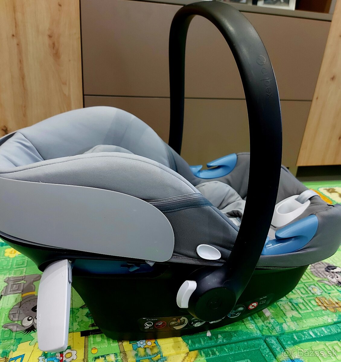 Cybex Aton M + zrkadlo + merino vložka - 5