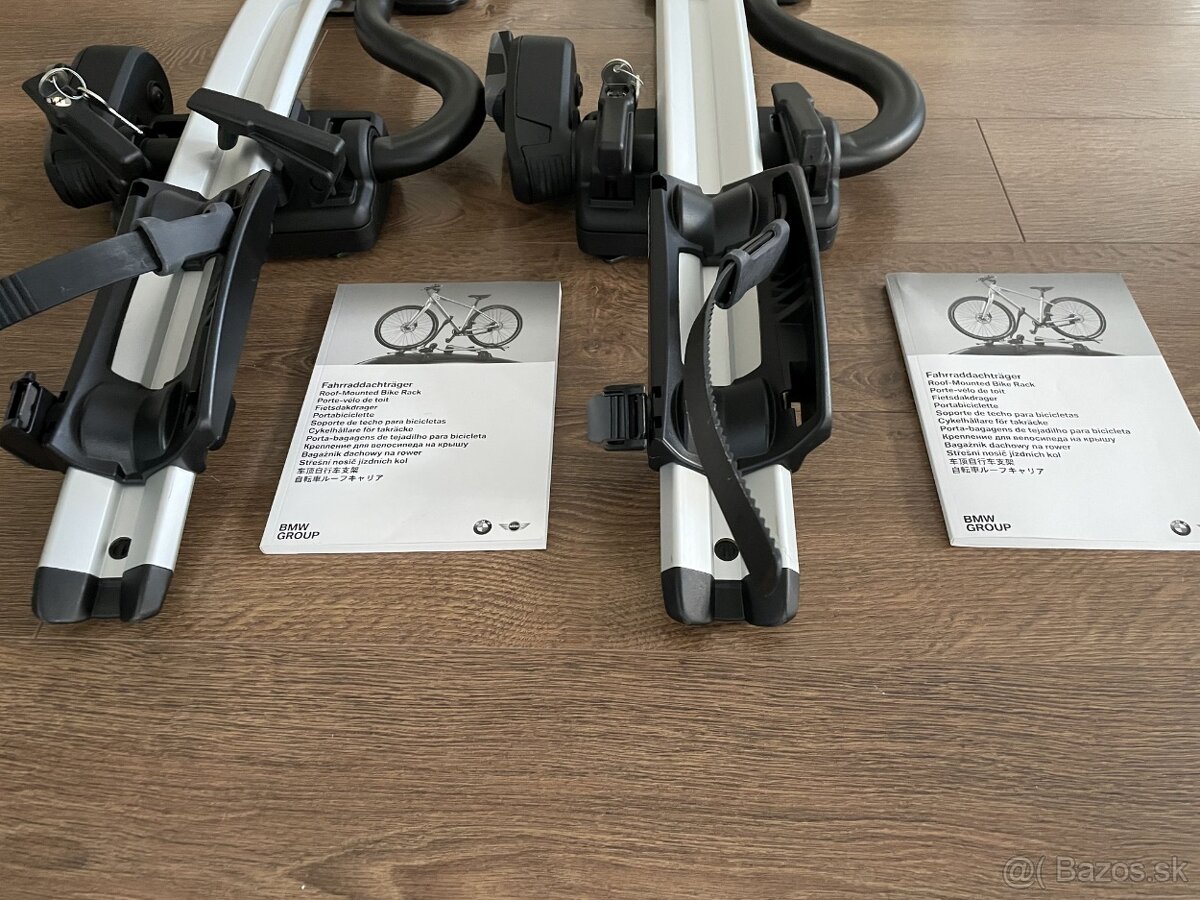 Predám strešné nosiče bicyklov - BMW - 5