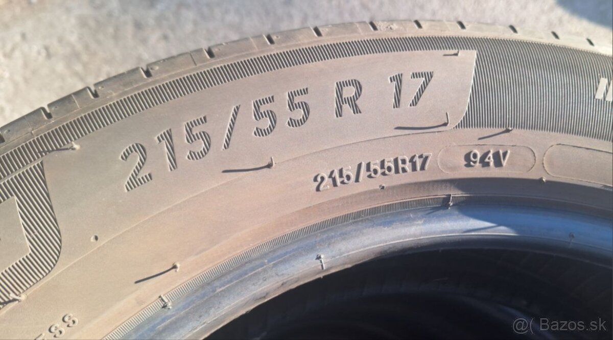 Letné pneumatiky 215/55 R17 Michelin Primacy 4 S1 - 5