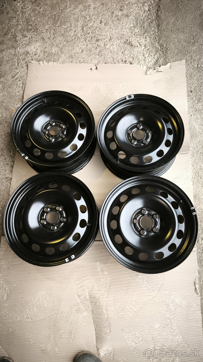 6x16 et35 plechové disky škoda - 5