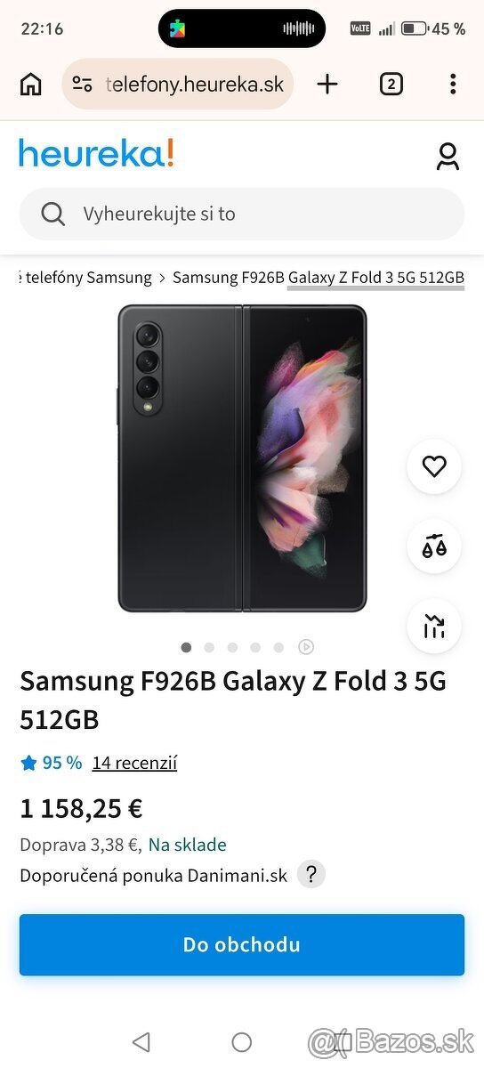 Samsung Z Fold 3 5G - 5