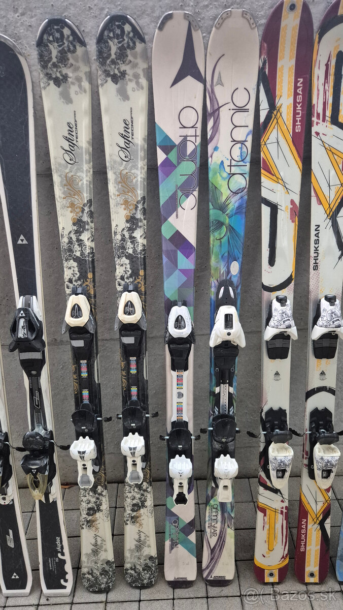 Dámske karvingové lyže - palice zdarma - 5