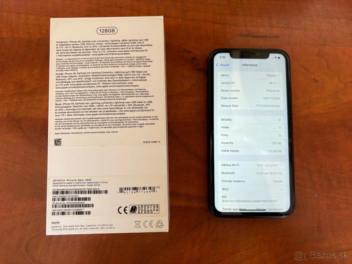 iPhone XR 128G GB Black – TOP stav, puzdra + kábel ZDARMA - 5