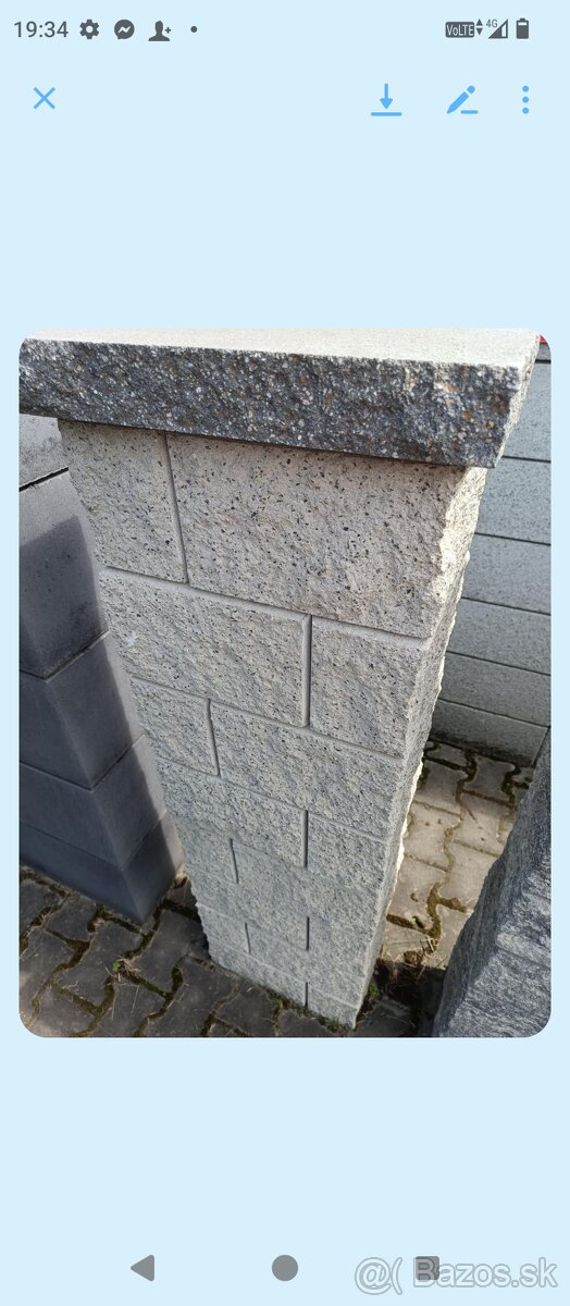 Predám plotové tvárnice - 5