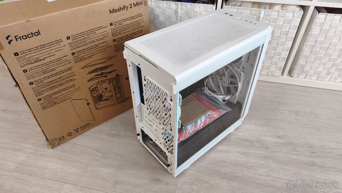 Fractal Design Meshify 2 Mini TG White - 5