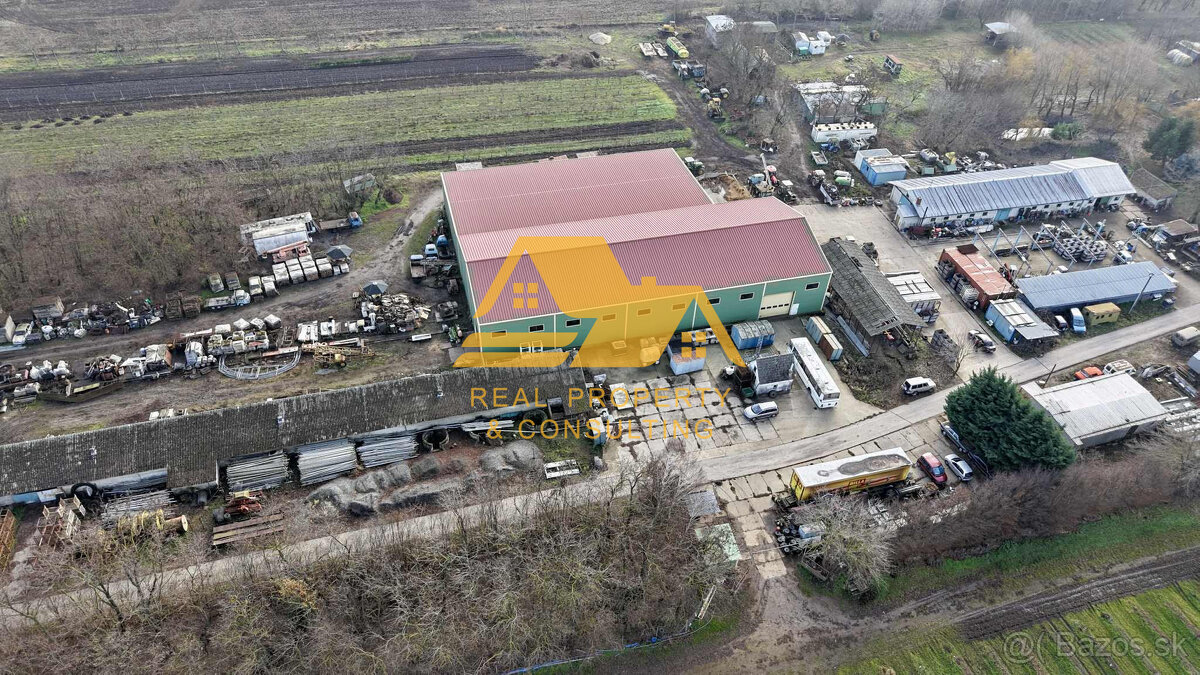 Predám veľký priemyselný areál s halami v Nových Zámkoch - 5