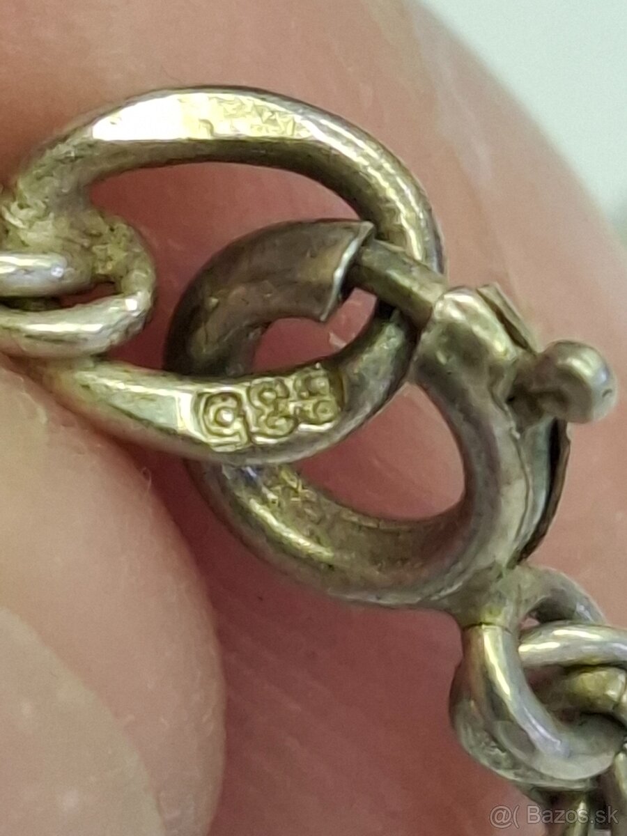 Strieborný náhrdelník - 5