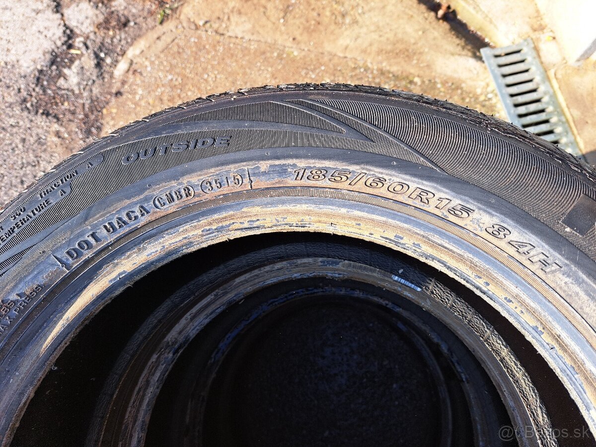 185/60 R15 letné - 5