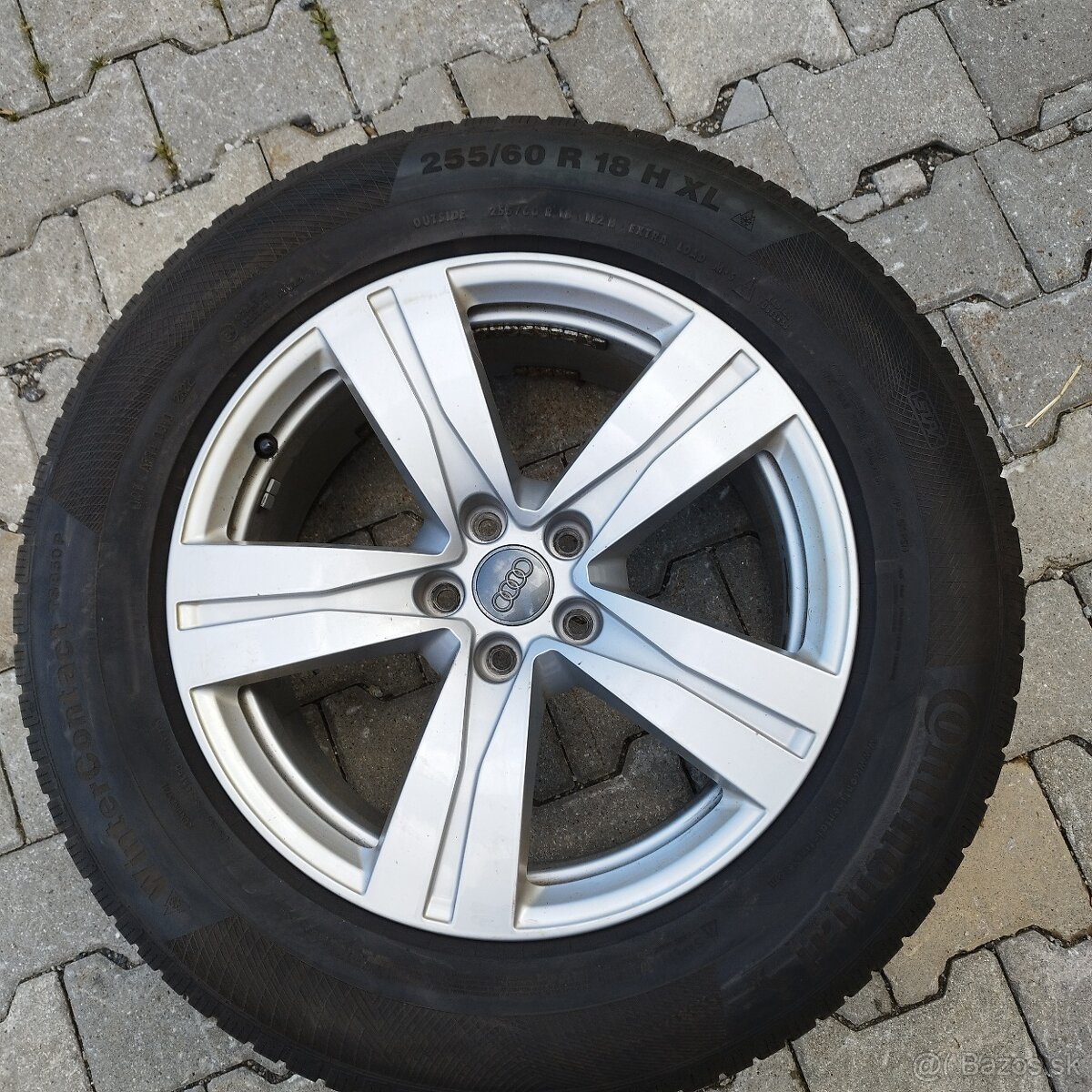 Disky plus zimne pneumatiky audi Q7 2016 - 5