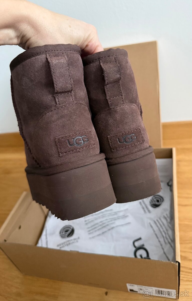Ugg platform hnede 37 - 5