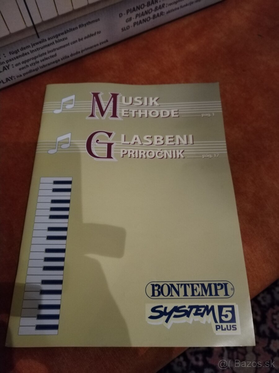 Klavesy Bontempi PM695 - 5