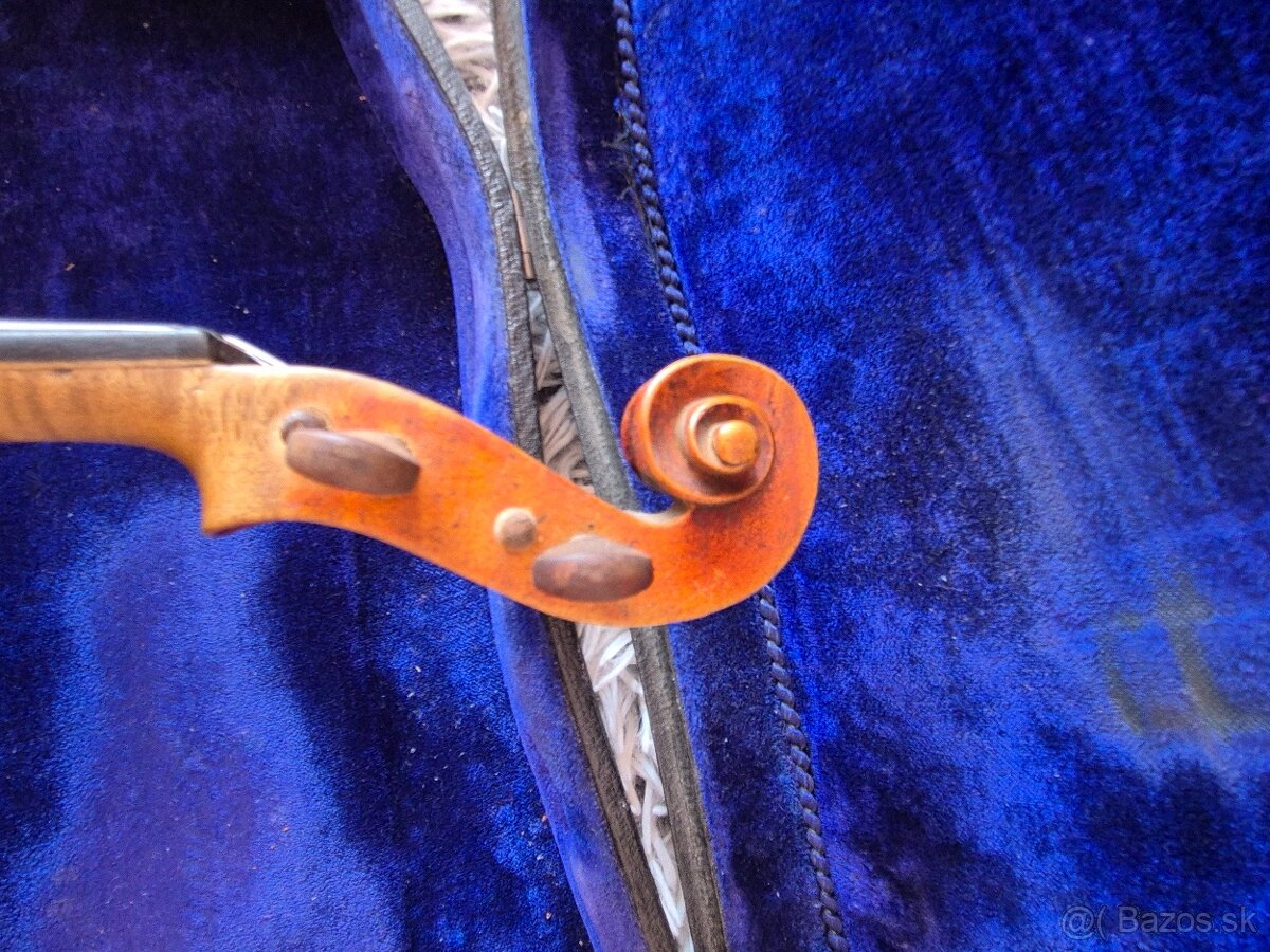 Predám starožitné husle v originálnom púzdre - 5