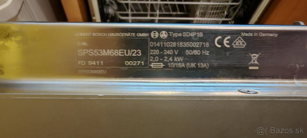 Predám umývačku Bosch - 5