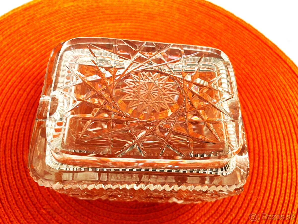 Kryštálová kazetka BOHEMIA - 5