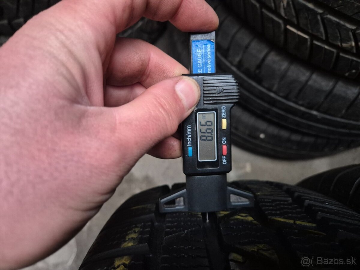 205/60 r16 zimní 4 ks CONTINENTAL dezén 8,6 - 7,9 DOT2023 - 5