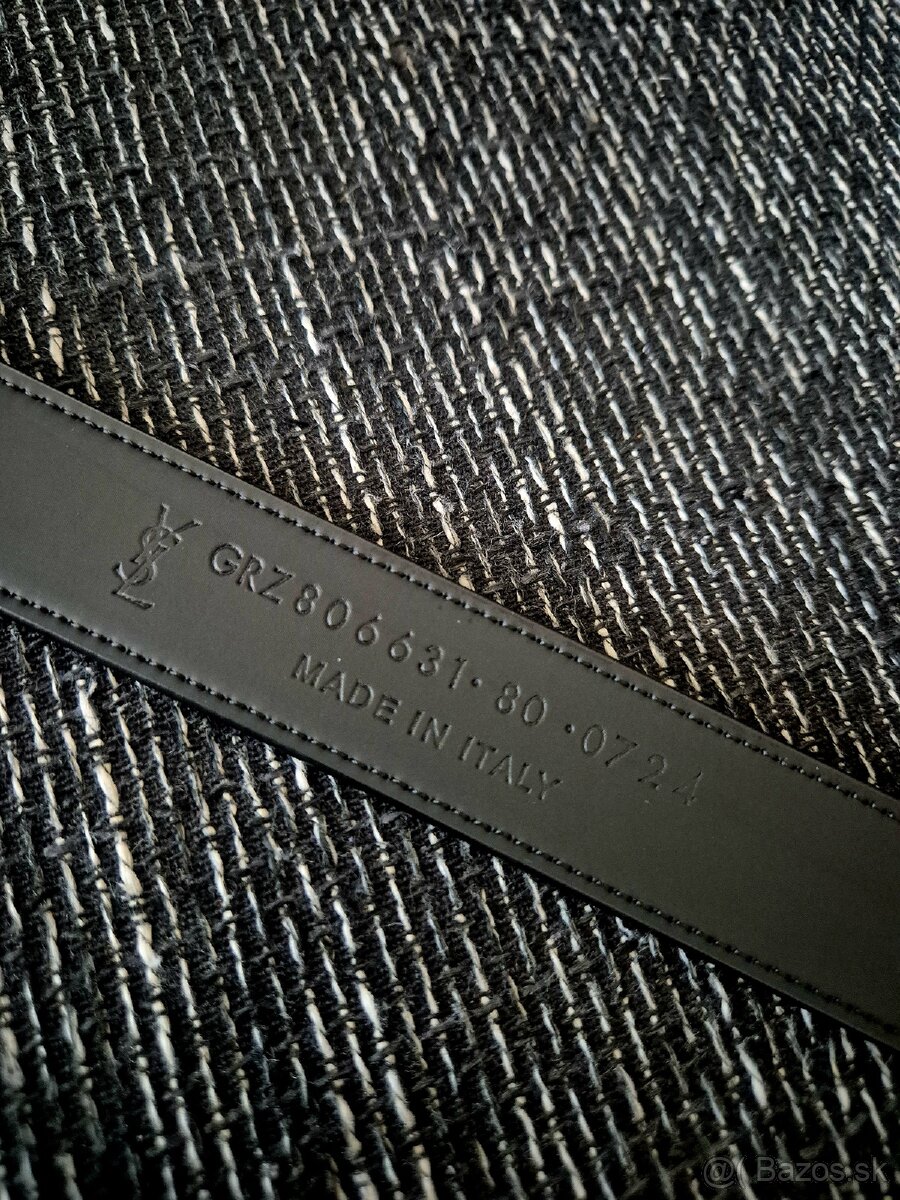 YSL kožený opasok - 5