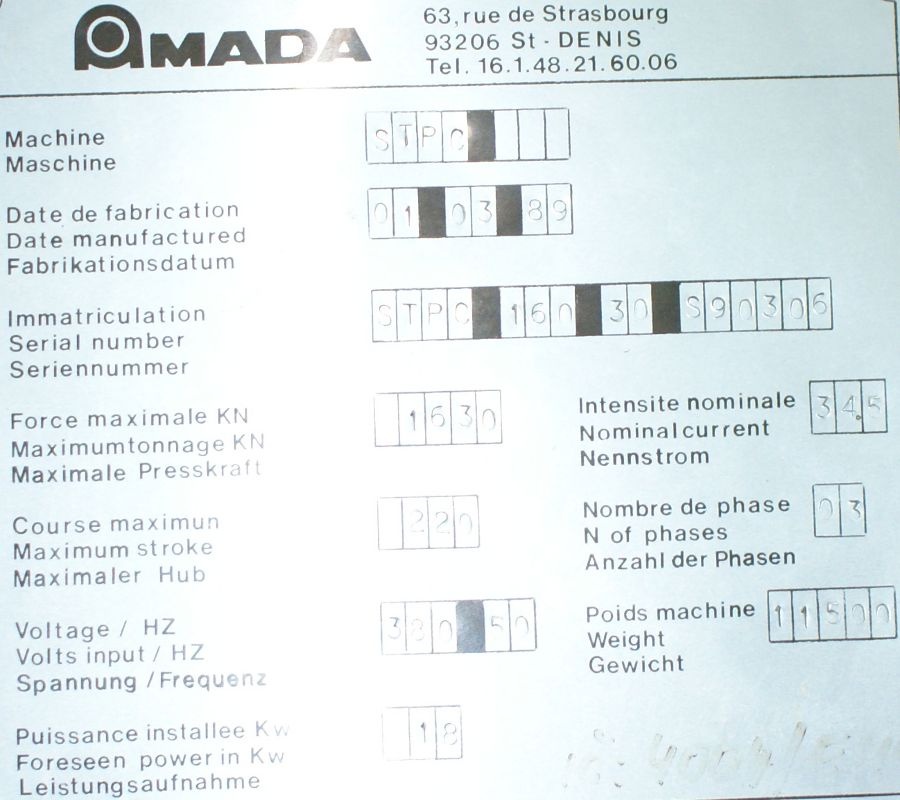 Lis ohraňovací STPC 160 - 5