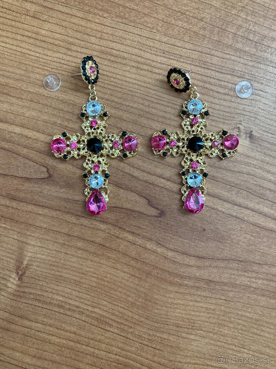 Náušnice kríže - 5