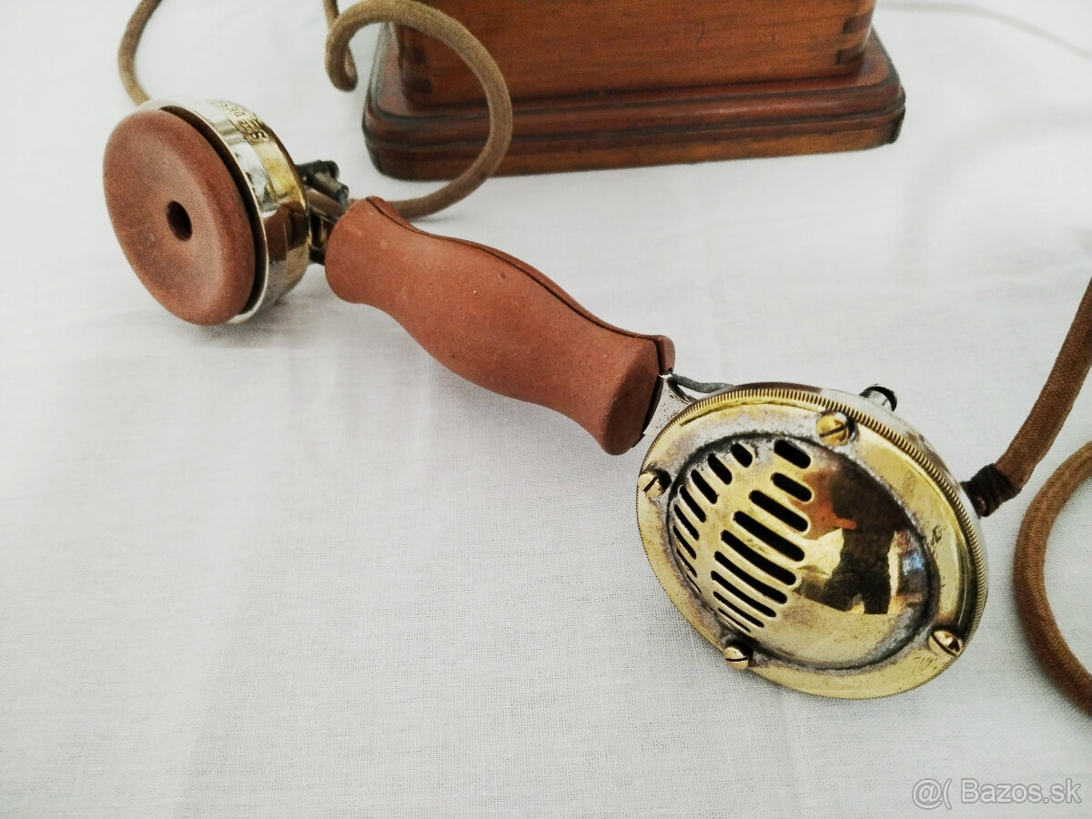 starožitný telefón Picart Lebas - 5