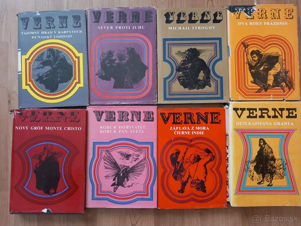 Knihy - publikácie, edícia STOPY, VERNE - 5