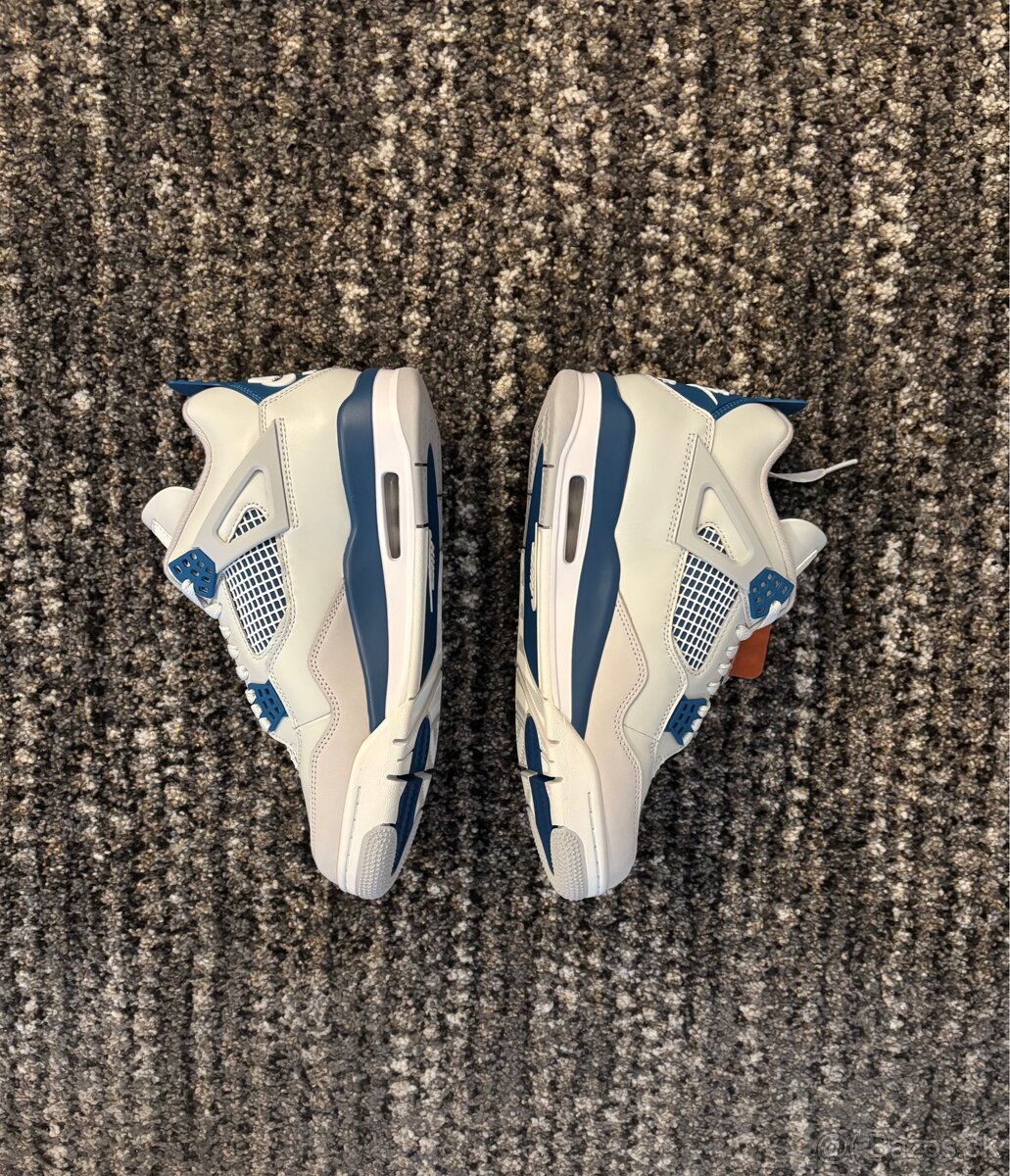 JORDAN 4 "MILITARY BLUE" - 5
