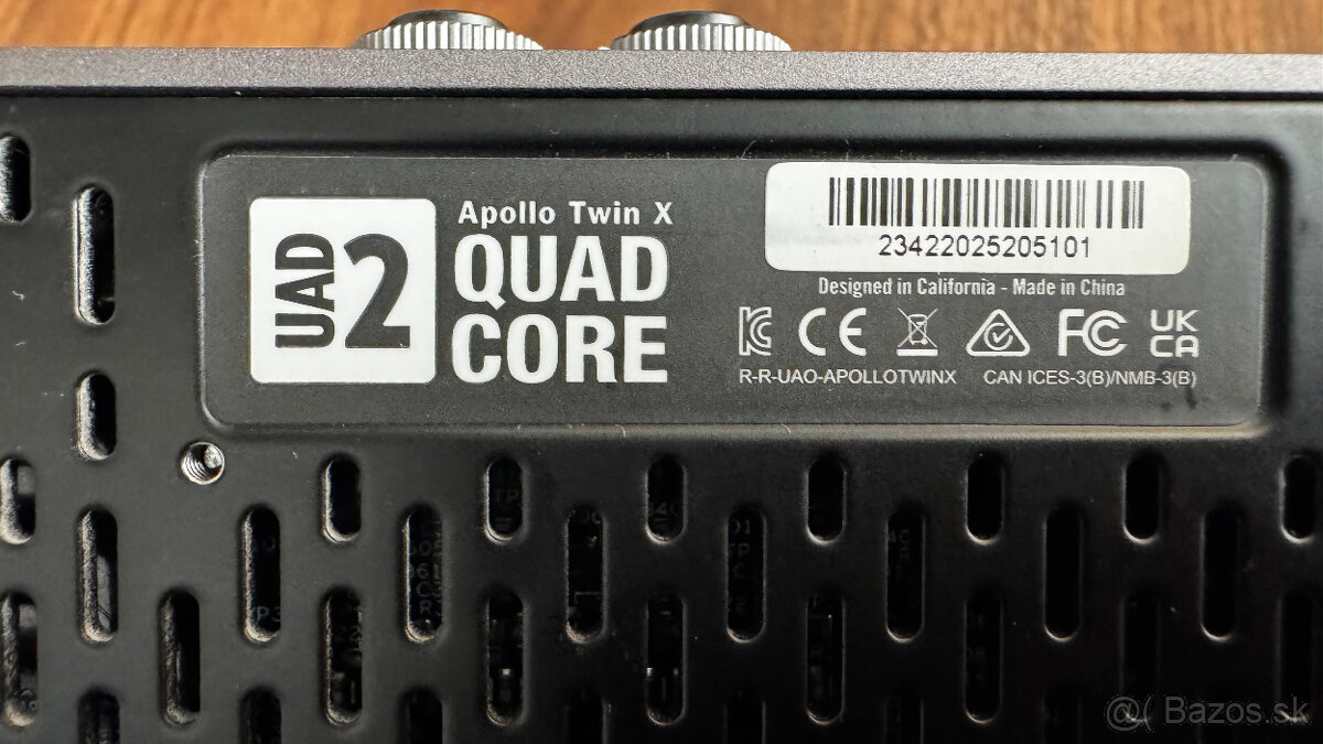 Universal Audio Apollo Twin X QUAD Thunderbolt - 5