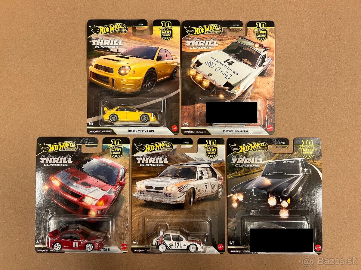 Hot Wheels Premium - Set - 5